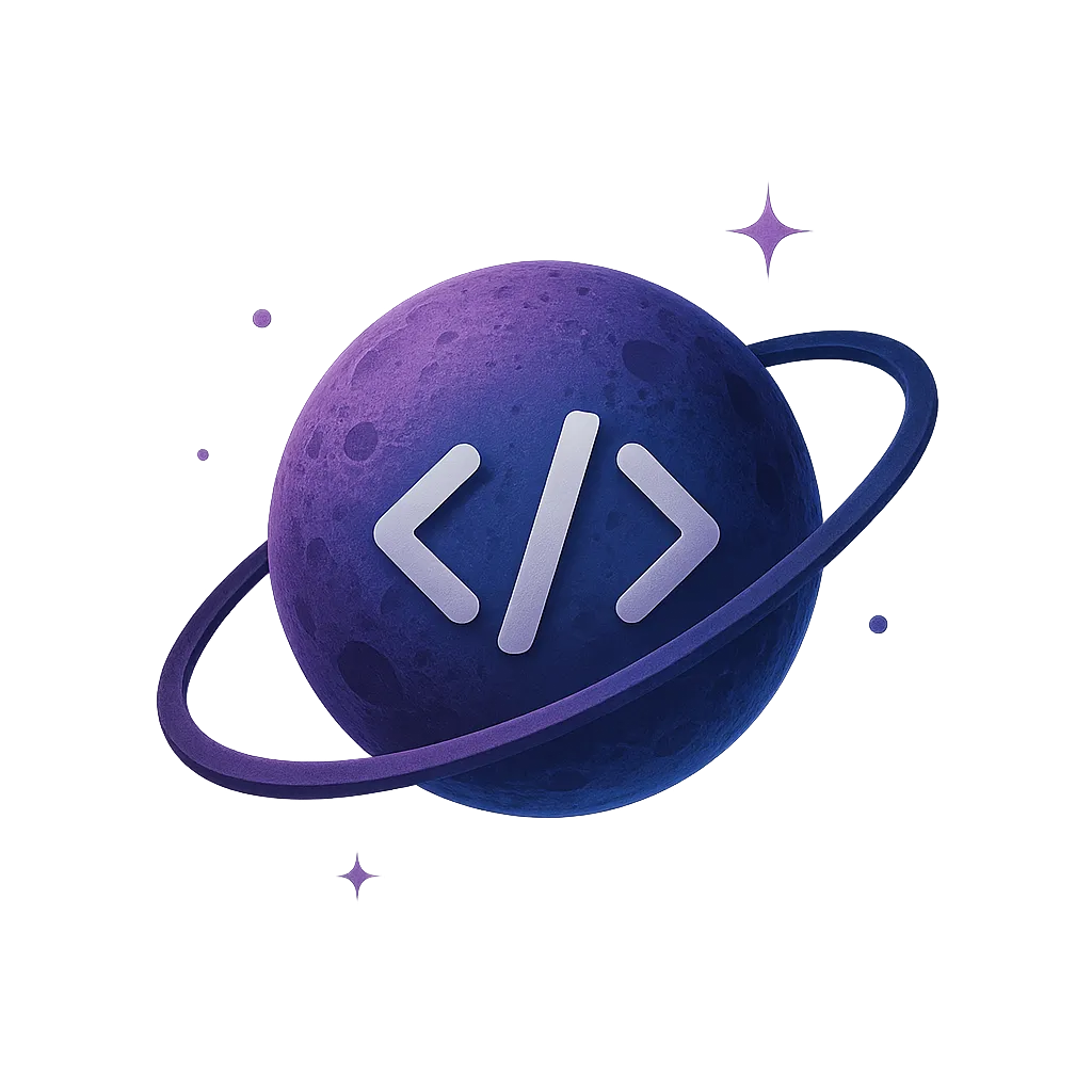 A floating astronaut in a space suit